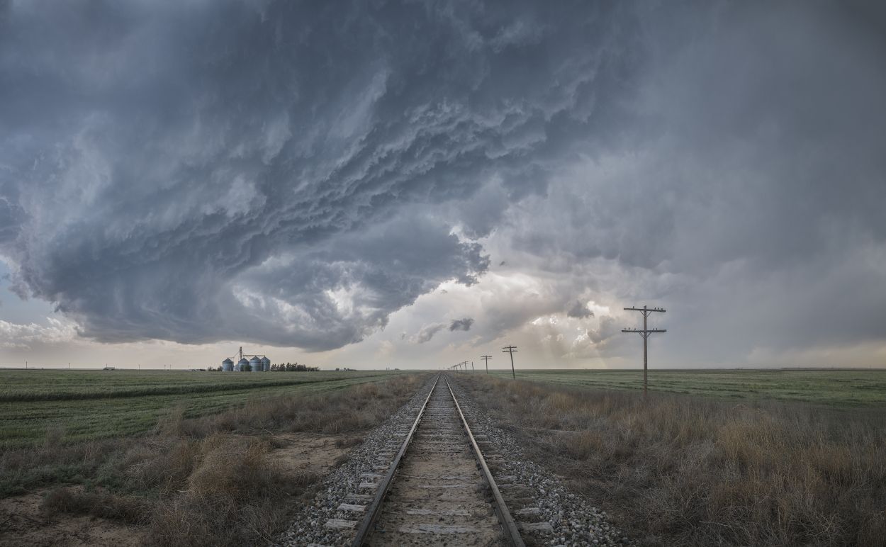 Supercell Thunderstorm, Leoti, Kansas